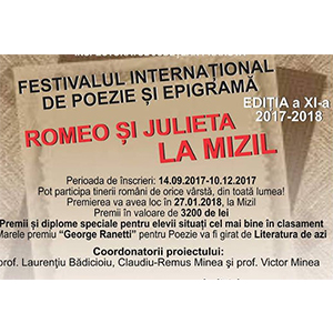 Festival internațional de Poezie și Epigramă „Romeo și Julieta la Mizil”