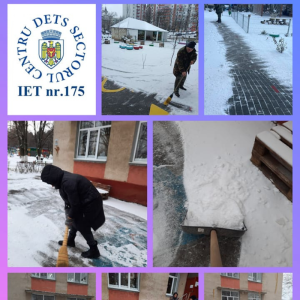 Căile de acces către IET nr. 175 sunt curate