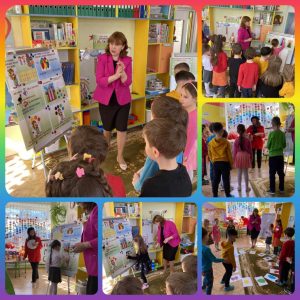 „PITICII”, grupei nr. 2 s-au jucat cu culorile și au rămas uimiți și satisfăcuți
